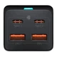 Сетевое зарядное устройство BASEUS GaN3 Pro Desktop Powerstrip AC+2U+2C 100W EU Black (PSZM000401) - изображение 4