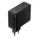 Мережевий зарядний пристрій BASEUS GaN5 Pro Fast Charger 100W 1USB+1Type-C 5A Black - зображення 3