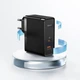 Мережевий зарядний пристрій BASEUS GaN5 Pro Fast Charger 100W 1USB+1Type-C 5A Black - зображення 5