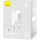 Сетевое зарядное устройство BASEUS 20W GaN5 Fast Charger 1C White (CCGN050102) - изображение 5