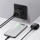 Сетевое зарядное устройство Baseus Compact Charger 2USB 10.5W Black (CCXJ010201) - изображение 2