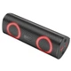 Безпровідна портативна Bluetooth колонка з RBG підсвіткою Borofone BP18 |BT5.3, USB/AUX/TF/FM| Black - зображення 3
