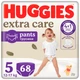 Подгузники Huggies Extra Care Размер 5 (12-17кг) Pants Box 68 шт (5029053582412) (197495) - изображение 1