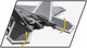 Конструктор Cobi Armed Forces Raptor Lockheed F-22 695 елементів (5902251058555) - зображення 6