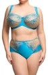 Бюстгальтер для великих грудей Dita von Teese 90D Блакитний (98019-blue) - зображення 4
