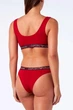 Жіночий комплект білизни Emporio Armani S Червоний (3F225-164758red) - изображение 2
