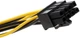 Кабель живлення внутрішній Lucom PCIePower 8p-MoleXx2 M/M 0.15m D=8x2.5mm(62.09.8216) - изображение 2