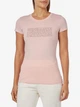 Футболка хлопковая женская Armani Exchange 451170712 XS Розовая (1159802613) - изображение 1