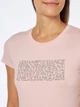 Футболка хлопковая женская Armani Exchange 451170712 XS Розовая (1159802613) - изображение 3