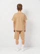 Детский летний комплект (футболка + шорты) для мальчика Minoti 17SET 53 40486JNR 92-98 см Бежевый (5063025266757) - изображение 2