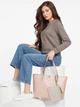 Сумка жіноча зі штучної шкіри Guess 769666836 Рожева/Сіра (1159802285) - зображення 2
