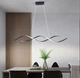 Люстра подвесная ЛЕД Light House LNF-17432 47W 100см BK черная - изображение 1