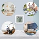 Термогігрометр з рівнями комфорту U&P HCX-1207 White (PRM-HCX1207-WE) - зображення 6