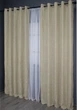 Комплект штор на люверсах VR-Textil Лен мрамор Pavliani № 1368ш 150х250 см 2 шт Бежево-серый (37-0045) - изображение 4