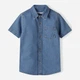 Подростковая джинсовая рубашка для мальчика Minoti 17SHIRT 7 40857TEN 158-164 см Синяя (5063025291148) - изображение 5