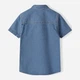 Подростковая джинсовая рубашка для мальчика Minoti 17SHIRT 7 40857TEN 158-164 см Синяя (5063025291148) - изображение 6