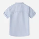 Детская рубашка для мальчика Minoti 17SHIRT 20 40868JNR 104-110 см Голубая (5063025292329) - изображение 6