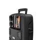 Портативная беспроводная Bluetooth акустическая система HOCO BS37 Dancer Outdoor Wireless Speaker колонка чемодан с микрофоном | BT5.0, 15W, USB/AUX/TWS/FM | Черный - изображение 7