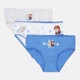 Набор детских трусов-слипов 3 шт для девочки Disney Frozen DIS-FROZ-52-33-B116-3-PACK-BOX 116-128 см Голубой/Серый/Белый (5904009064612) - изображение 1