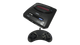 Набор Консоль Sega Mega Drive 2 HAA-2502 Japan Asia Black Б/У + Геймпад Проводной RMC MDSJ-6000 - изображение 2