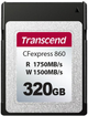 Карта пам'яті Transcend CFexpress Type A 320GB UHS-II (TS320GCFE860) - зображення 1