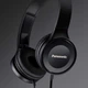 Провідні навушники Panasonic RP-HF100M з мікрофоном (сток, чорний) - зображення 8