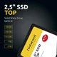 Внутренний SSD Intenso 2.5 дюйма SATA III Top, 512 ГБ, 520 МБ/с Черный - изображение 3
