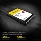 Внутренний SSD Intenso 2.5 дюйма SATA III Top, 512 ГБ, 520 МБ/с Черный - изображение 4
