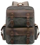 Туристический рюкзак canvas Vintage 20107 болотный - изображение 1