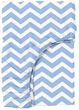 Простынь на резинке детская Cosas 80x160+20 см Blue Zigzag ранфорс (4822052089040) - изображение 1