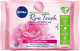 Міцелярні серветки Nivea Rose Touch Micellar Wipes біорозкладні з органічної рожевої води 25 шт (9005800340173) - зображення 1