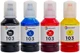 Комплект чернил Galaxy 103 для Epson L-series (B/C/M/Y) 4x140ml (GAL-E103-4x140) - изображение 1