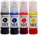 Комплект чернил Galaxy 103 для Epson L-series (B/C/M/Y) 4x70ml (GAL-E103-4x70) - изображение 1