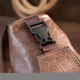 Сумка кросс боди смарт из кожзама 20572 Vintage коричневая - изображение 7