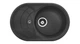Кухонная мойка LONGRAN ECLIPSE ELG 780.500 черный (40 Lava) + подарок доска разделочная - изображение 1