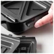 Мультимейкер Russell Hobbs, 750Вт, комплект-3 пластини, алюміній, корпус-нержав.сталь, пластик, чорн - зображення 5