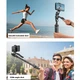 Монопод-штатив - стедикам для экшн камеры, телефона, фотоаппарата с пультом Bluetooth - Livman C05 (2 м.) - изображение 6