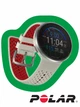 Мультиспортивний годинник з GPS та розумними функціями Polar Pacer Pro (900102180) біло-червоний з силіконовим ремінцем - зображення 2