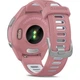 Смарт-часы Garmin Forerunner 265S (010-02810-15) розово-белые с силиконовым ремешком - изображение 4