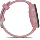 Смарт-часы Garmin Forerunner 265S (010-02810-15) розово-белые с силиконовым ремешком - изображение 6