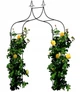 Арка садовая для цветов металлическая садовый декор пергола FlowerStand 240 x 150 x 37 см - изображение 3