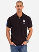 Поло длинное мужское U.S. Polo Assn 113044-8800A(Black) L Черное (786667080240) - изображение 1