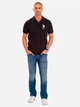 Поло длинное мужское U.S. Polo Assn 113044-8800A(Black) L Черное (786667080240) - изображение 4