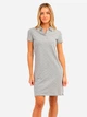Платье-футболка короткое летнее женское U.S. Polo Assn 215882-ZH00A S Heather Gray (evt786660526202) - изображение 1