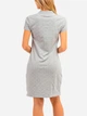 Платье-футболка короткое летнее женское U.S. Polo Assn 215882-ZH00A S Heather Gray (evt786660526202) - изображение 2