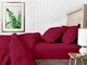 Простынь на резинке Cosas Детская Ranfors Bordo 60х120х12 см (4822052072714) - изображение 3