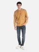 Худи мужское Colin's CL1064608-YLS XL Желтое (8683197787309) - изображение 3
