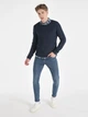 Джемпер мужской Colin's CL1065743-INV M Синий (8683197894762) - изображение 3