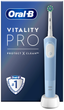 Электрическая зубная щетка Oral-B Vitality Pro Protect X Clean D103 Blue (4210201446453) + Детская электрическая зубная щетка Oral-B Stage Power/D100 Frozen (4210201245216_4210201245193) (комплект) - изображение 2