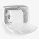 Держатель для туалетной бумаги BP-43 WHITE/GRAY - изображение 5